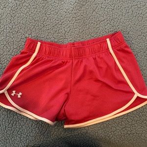 Pink Under Armour Gym Shorts